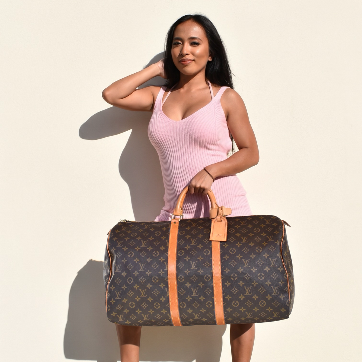 Vintage Louis Vuitton Keepall 55 Holdall