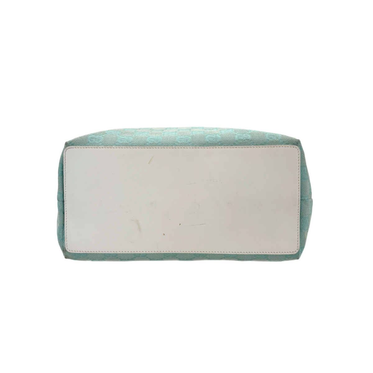 Vintage Turquoise Gucci Tote Bag