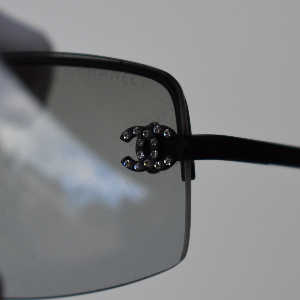 Vintage Chanel Rhinestone Sunglasses