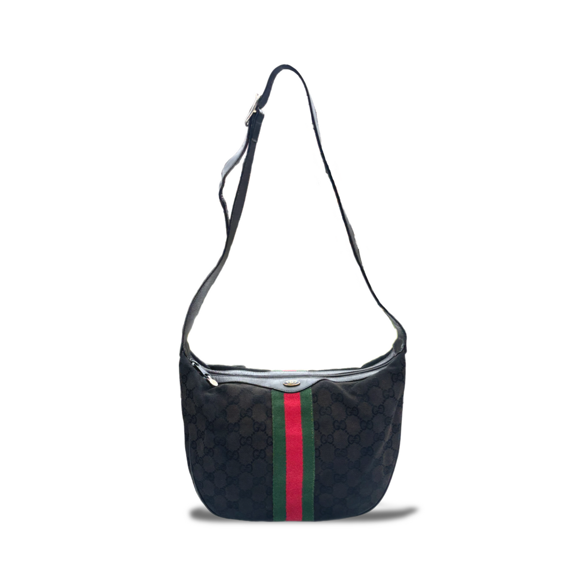 Vintage Black Gucci Ophidia Shoulder Bag