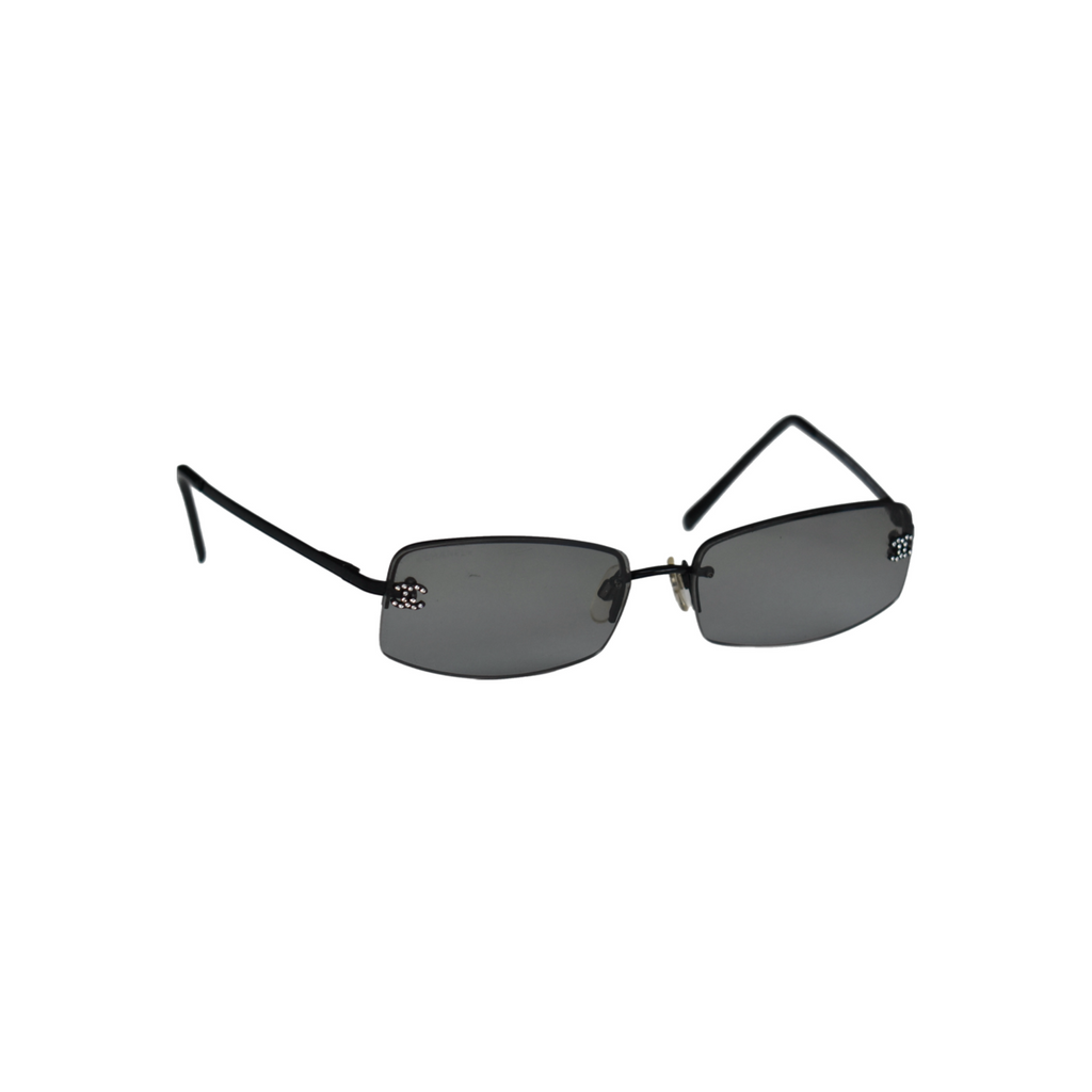 Vintage Chanel Rhinestone Sunglasses