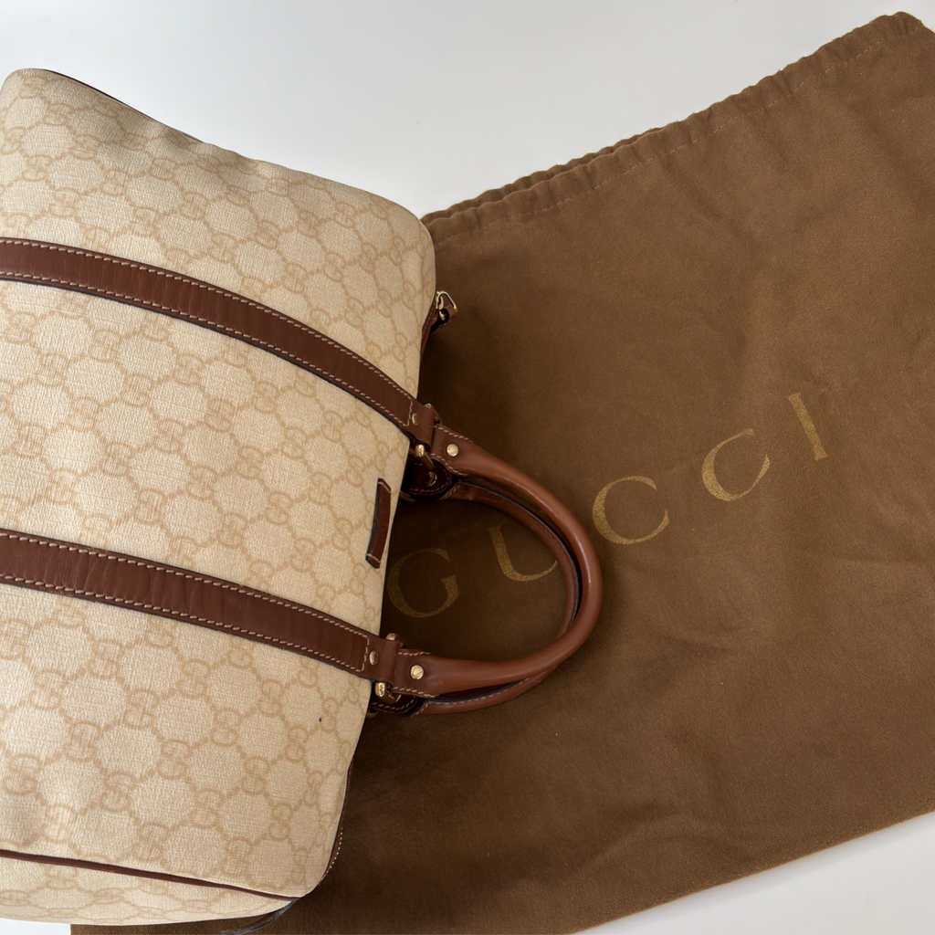 Vintage Cream Gucci Joy Handbag