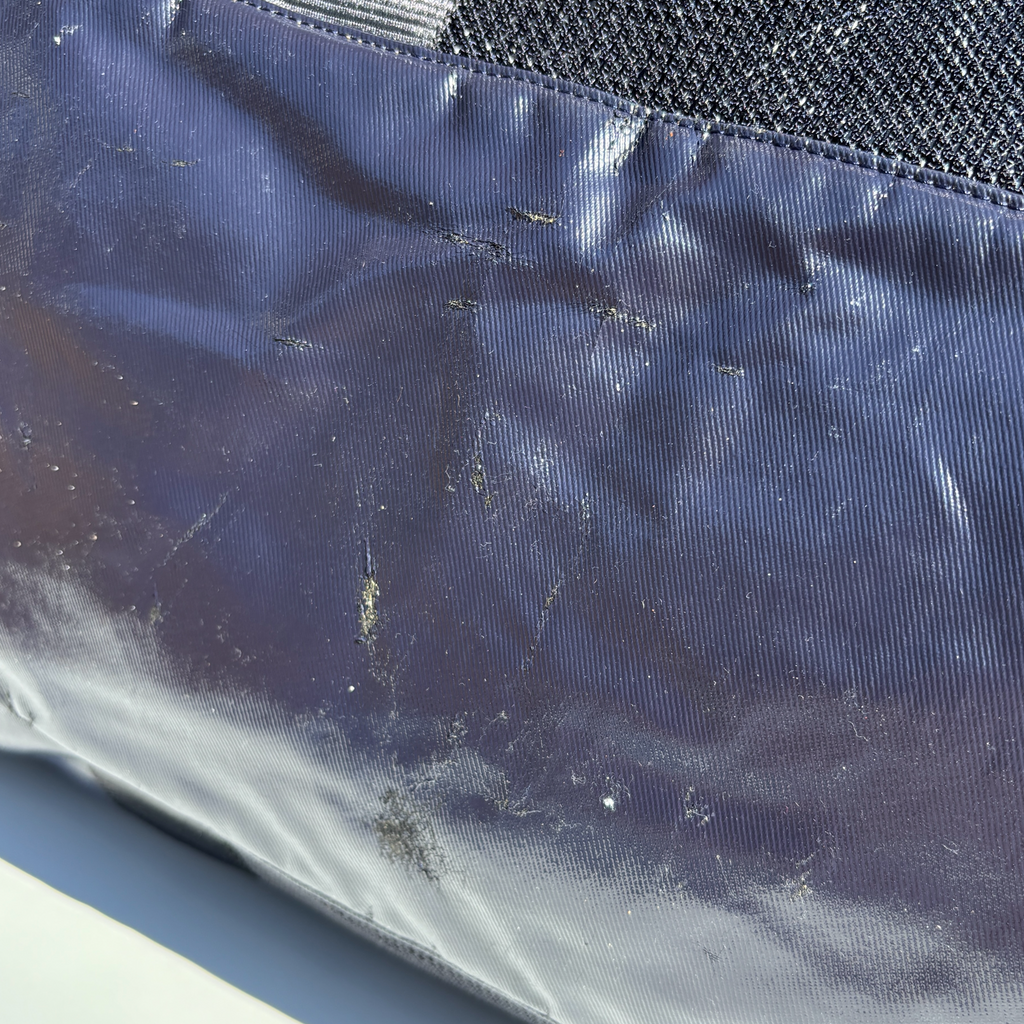 Vintage Navy Chanel Duffle Bag