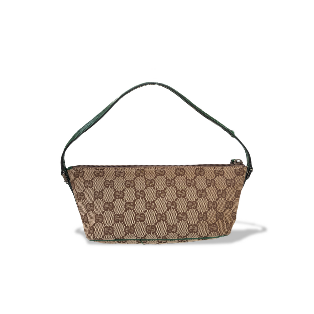 Vintage Beige Gucci Boat Bag
