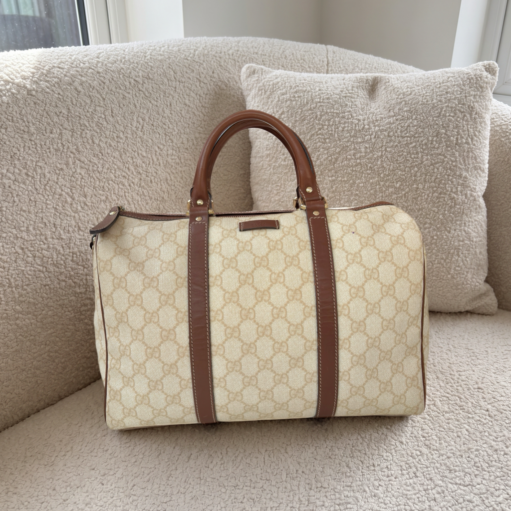 Vintage Cream Gucci Joy Handbag