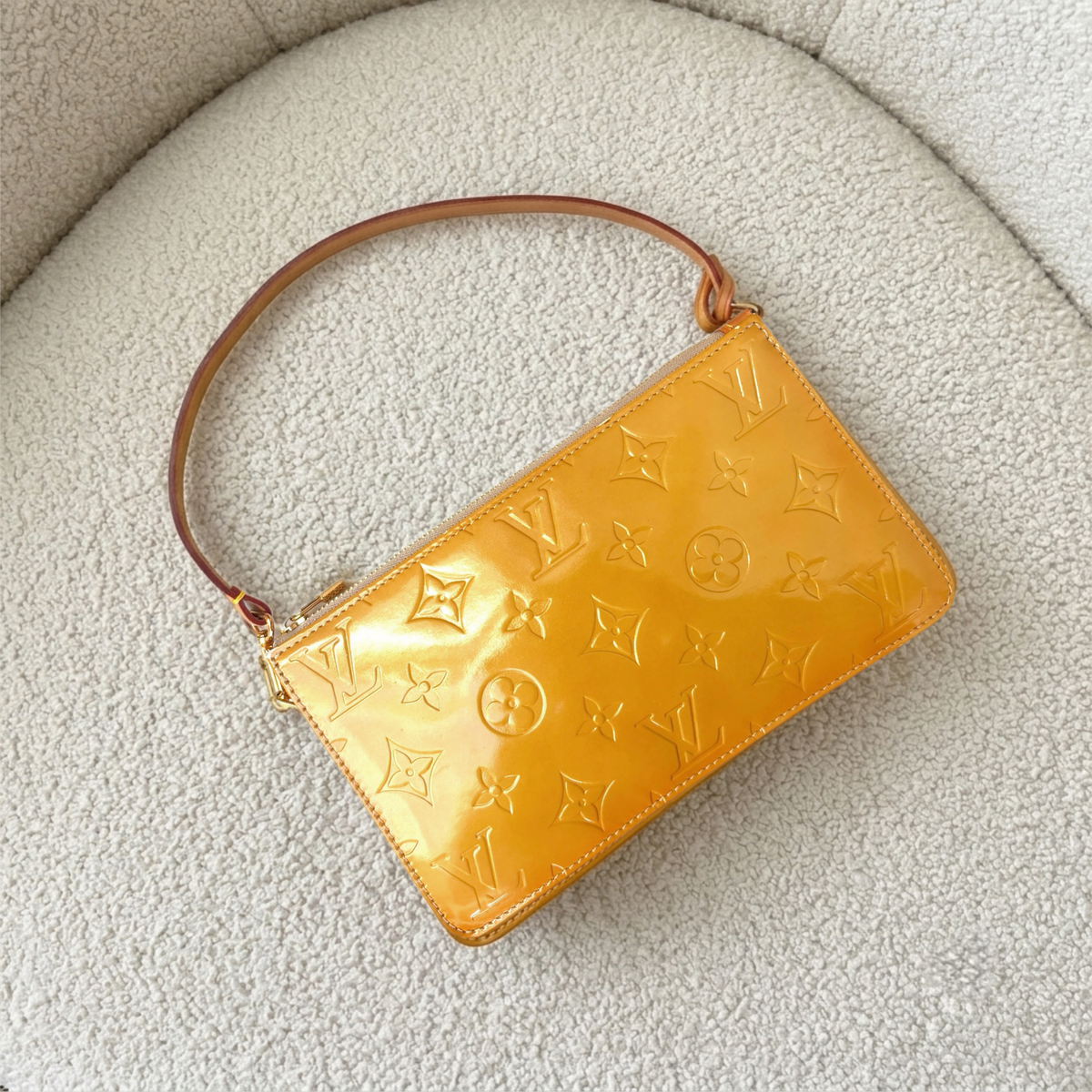 Vintage Yellow Louis Vuitton Lexington Bag