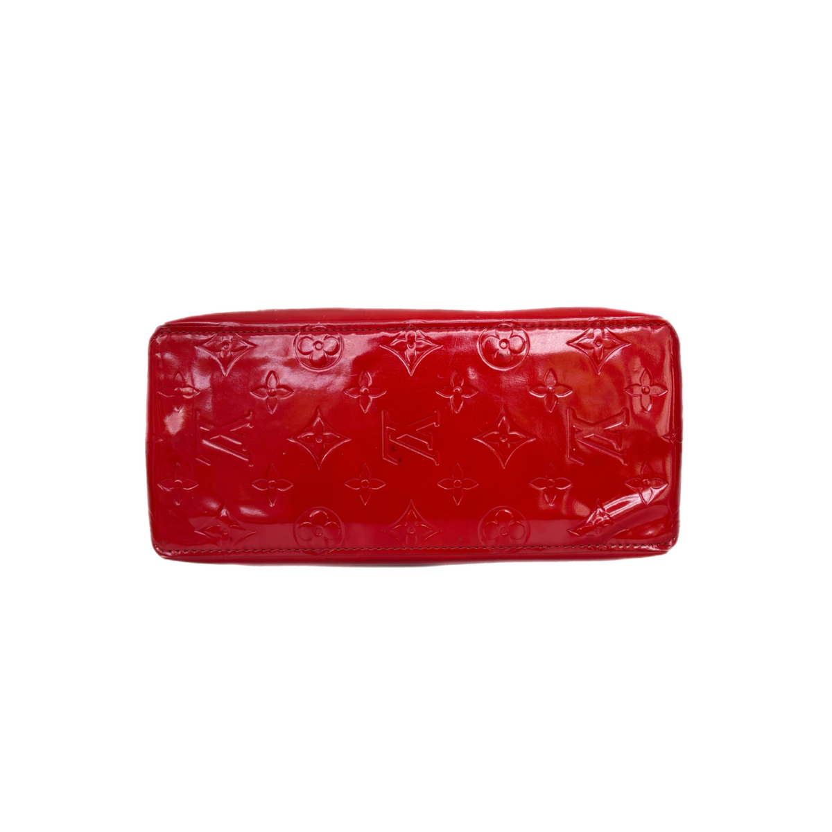 Vintage Red Louis Vuitton Vernis Reade PM Tote Bag