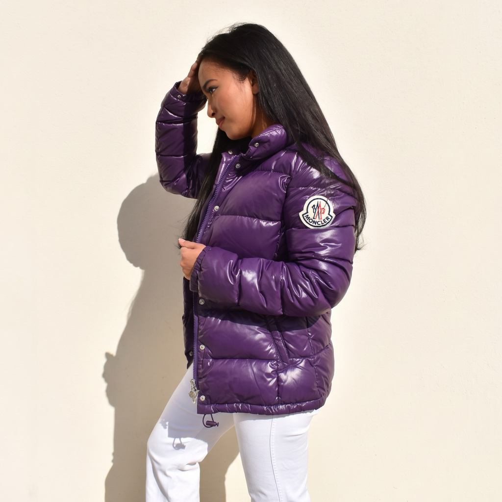 Vintage Purple Moncler Everest Jacket