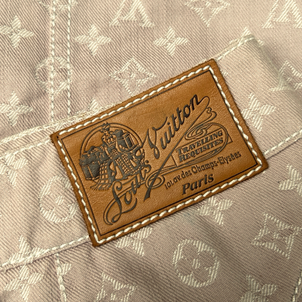 Vintage Pink Louis Vuitton Monogram Skirt