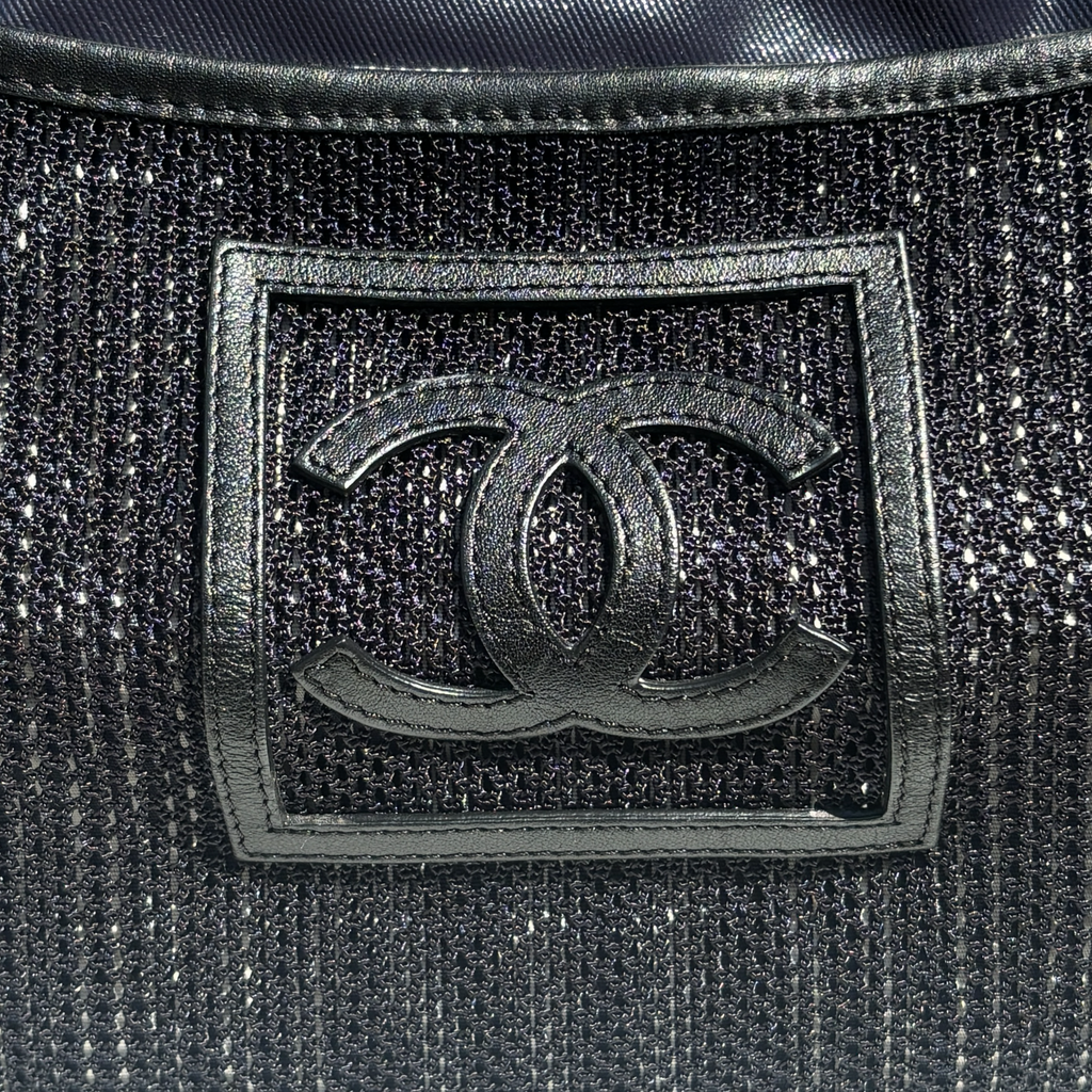 Vintage Navy Chanel Duffle Bag