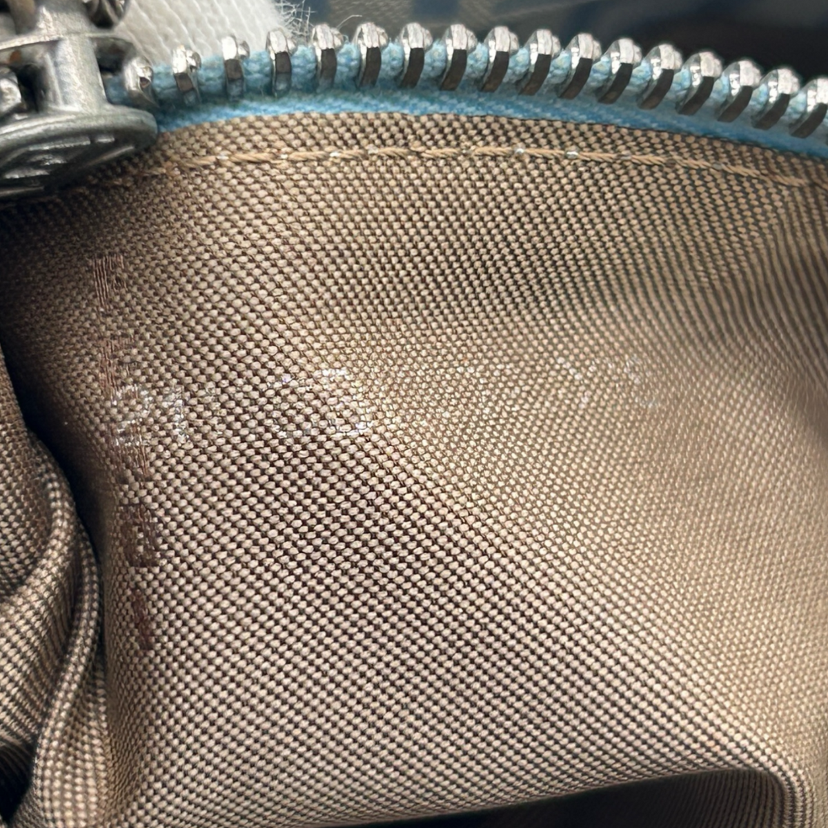 Vintage Baby Blue Fendi Tote Bag