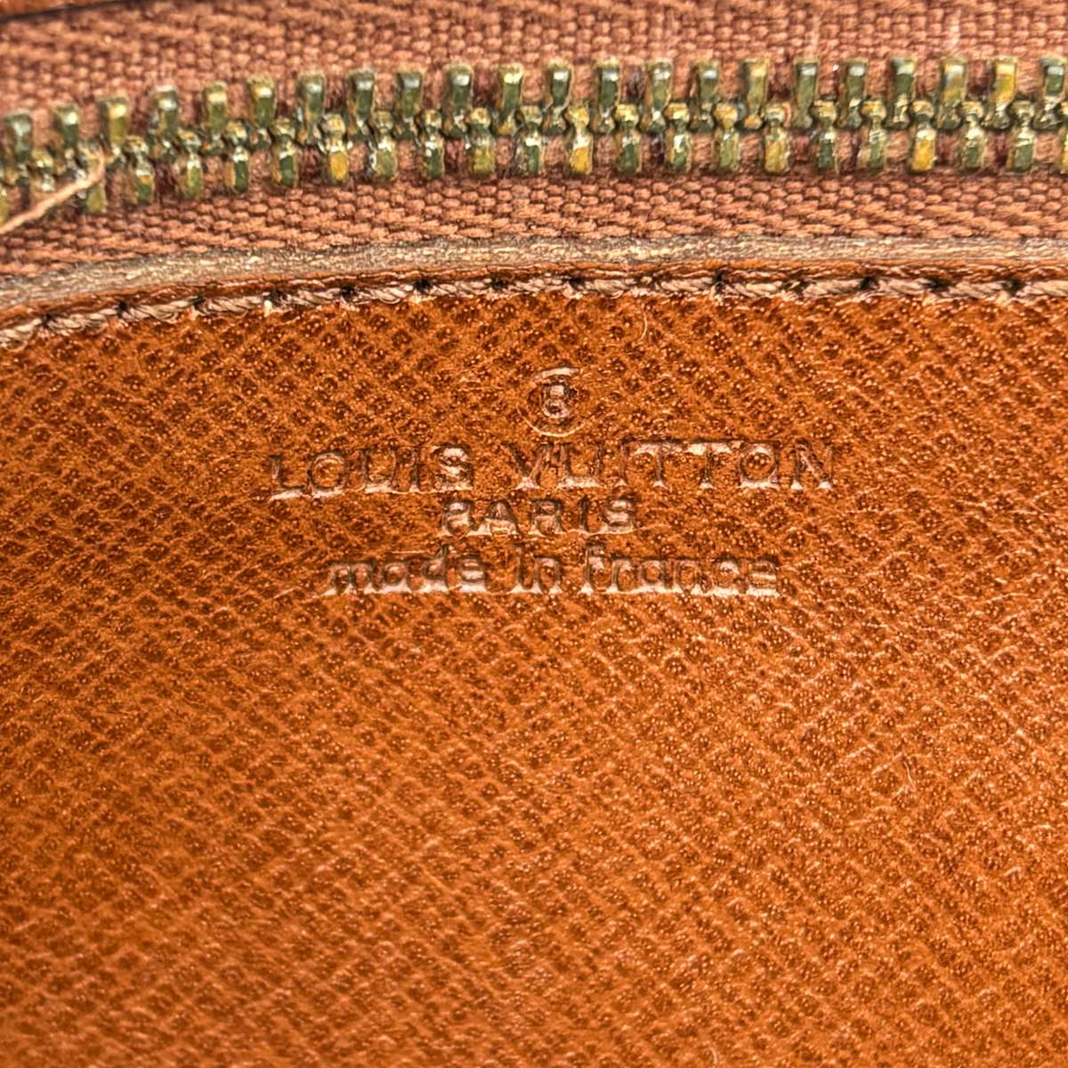 Vintage Louis Vuitton Monogram Clutch Bag