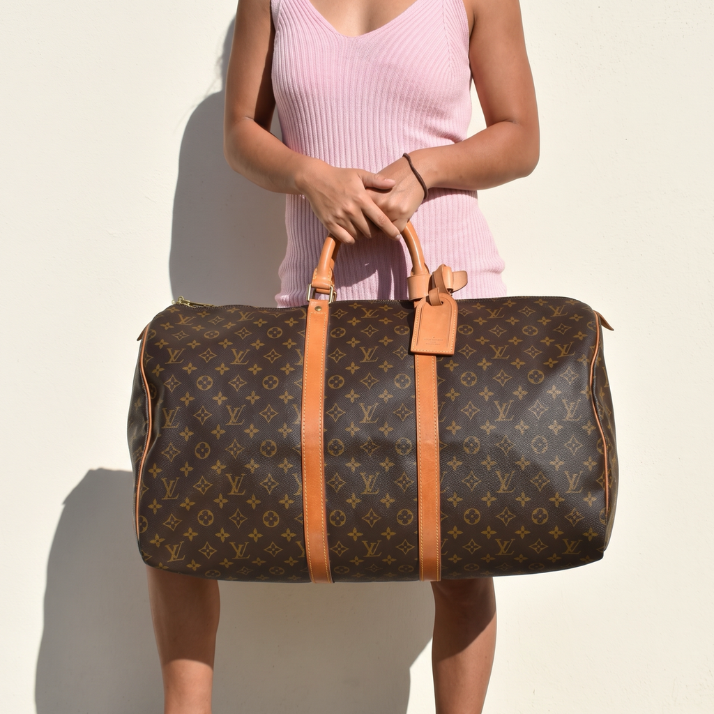 Vintage Louis Vuitton Keepall 55 Holdall