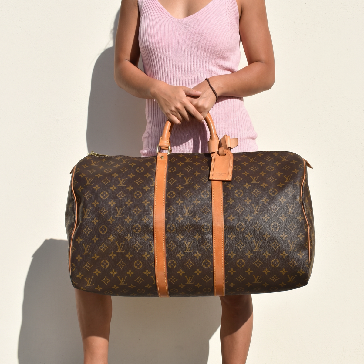 Vintage Louis Vuitton Keepall 55 Holdall