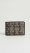 Monogram Bifold Wallet In Canvas