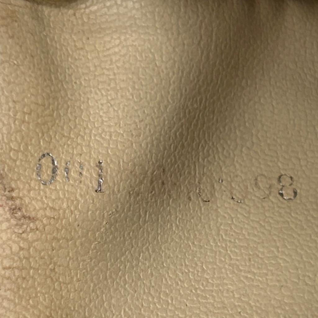Vintage Grey Fendi Monogram Shoulder Bag