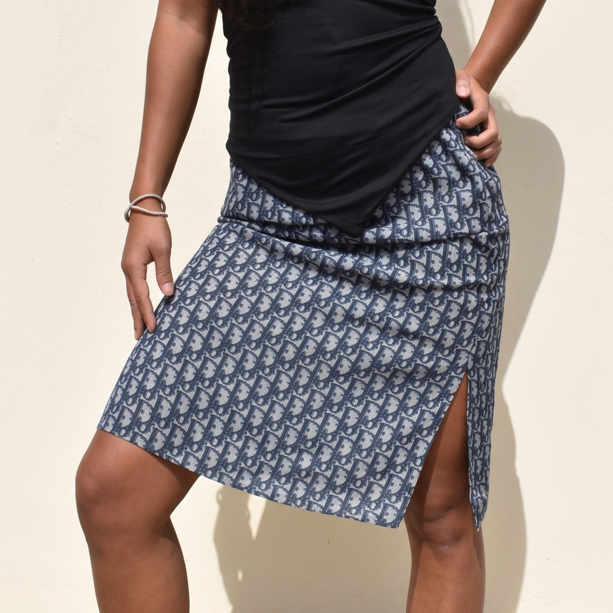 Vintage Christian Dior Monogram Skirt