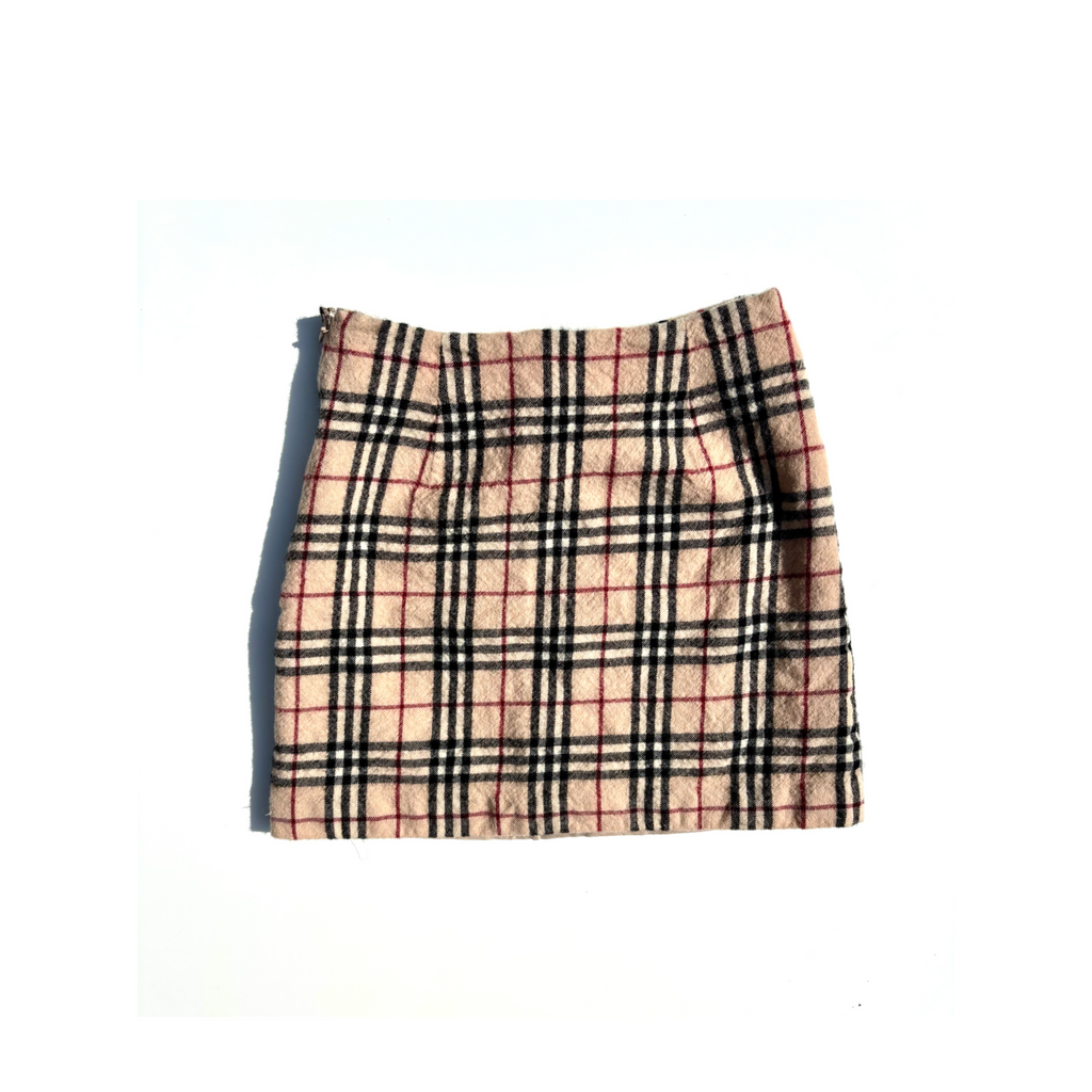 Vintage Burberry Mini Skirt