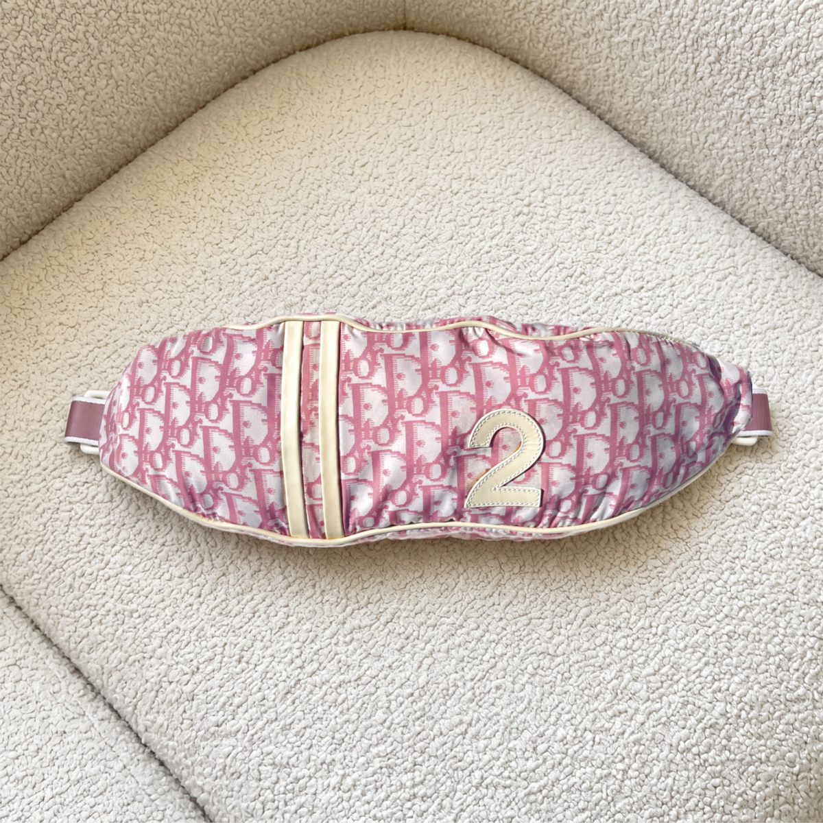 Vintage Pink Christian Dior Waist Bag