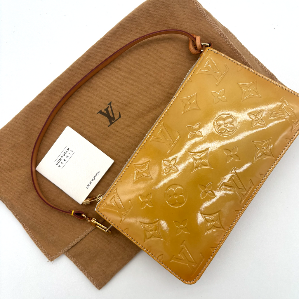 Vintage Yellow Louis Vuitton Lexington Bag