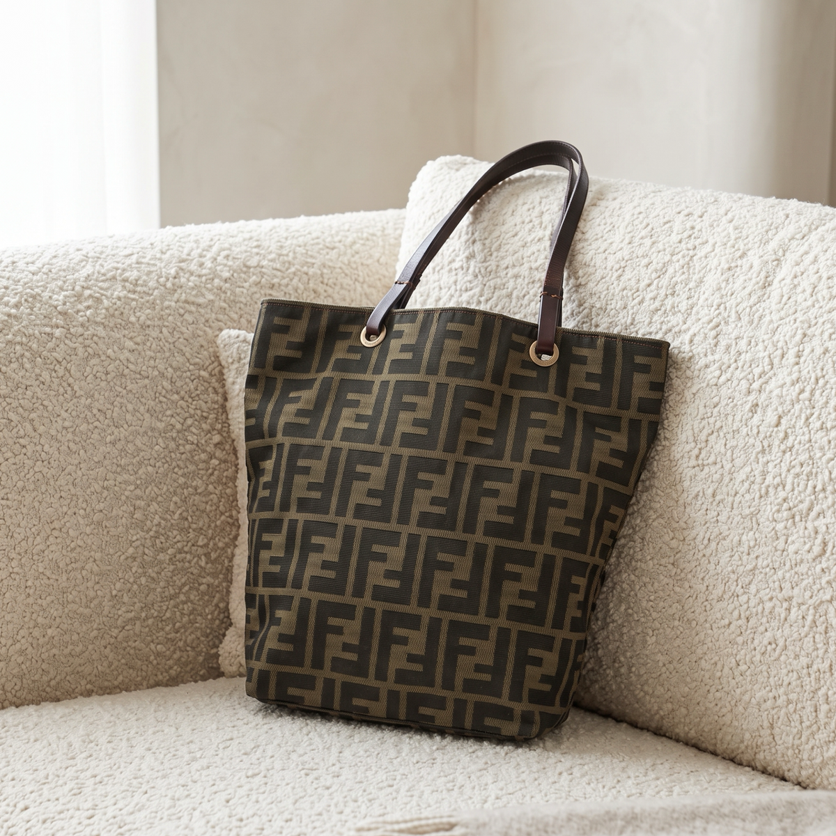 Vintage Fendi Small Tote Bag