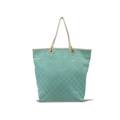 Vintage Turquoise Gucci Tote Bag