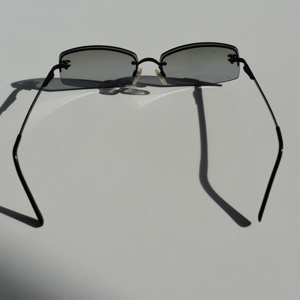 Vintage Chanel Rhinestone Sunglasses