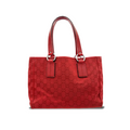 Vintage Red Gucci Tote Bag