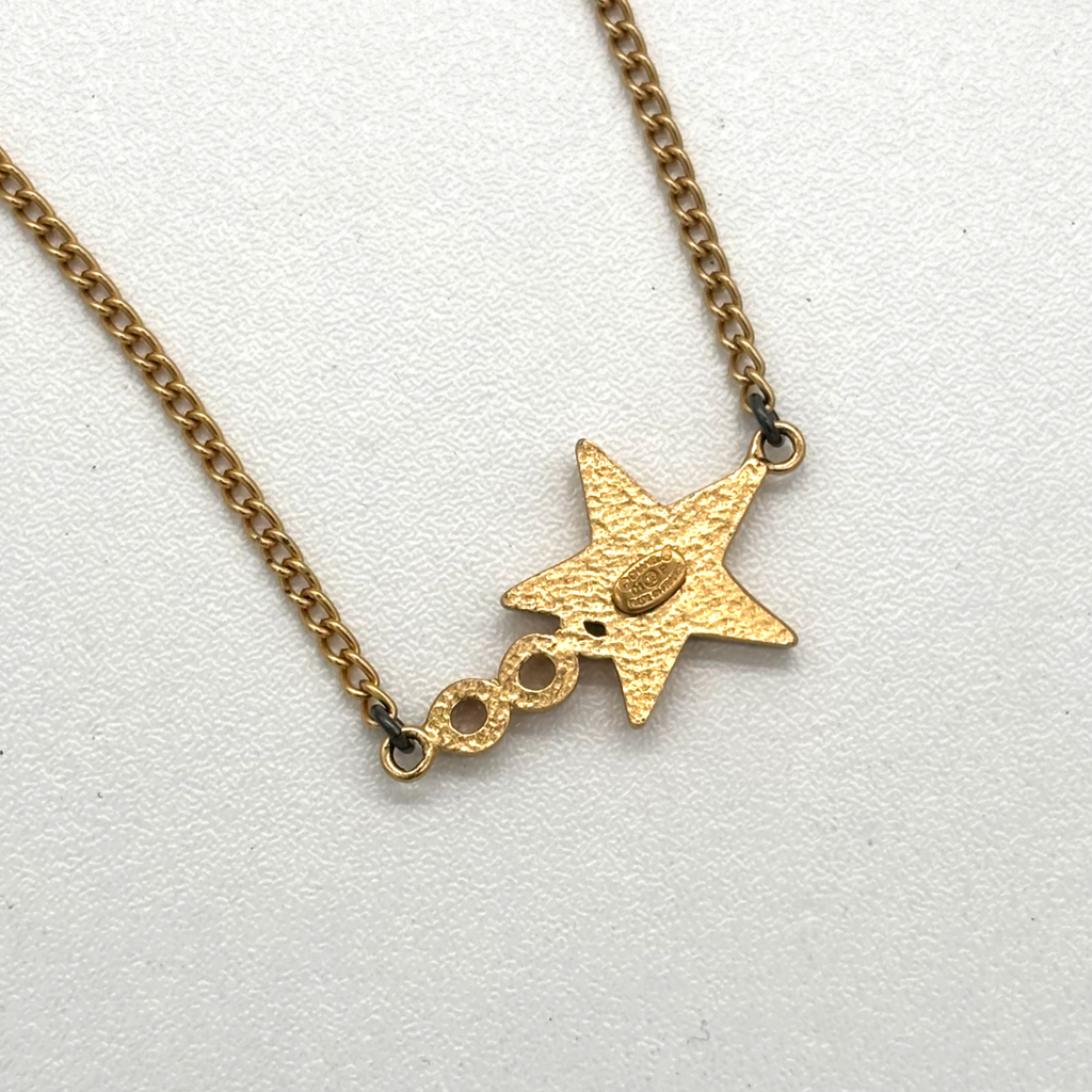 Vintage Gold Chanel Coco Necklace