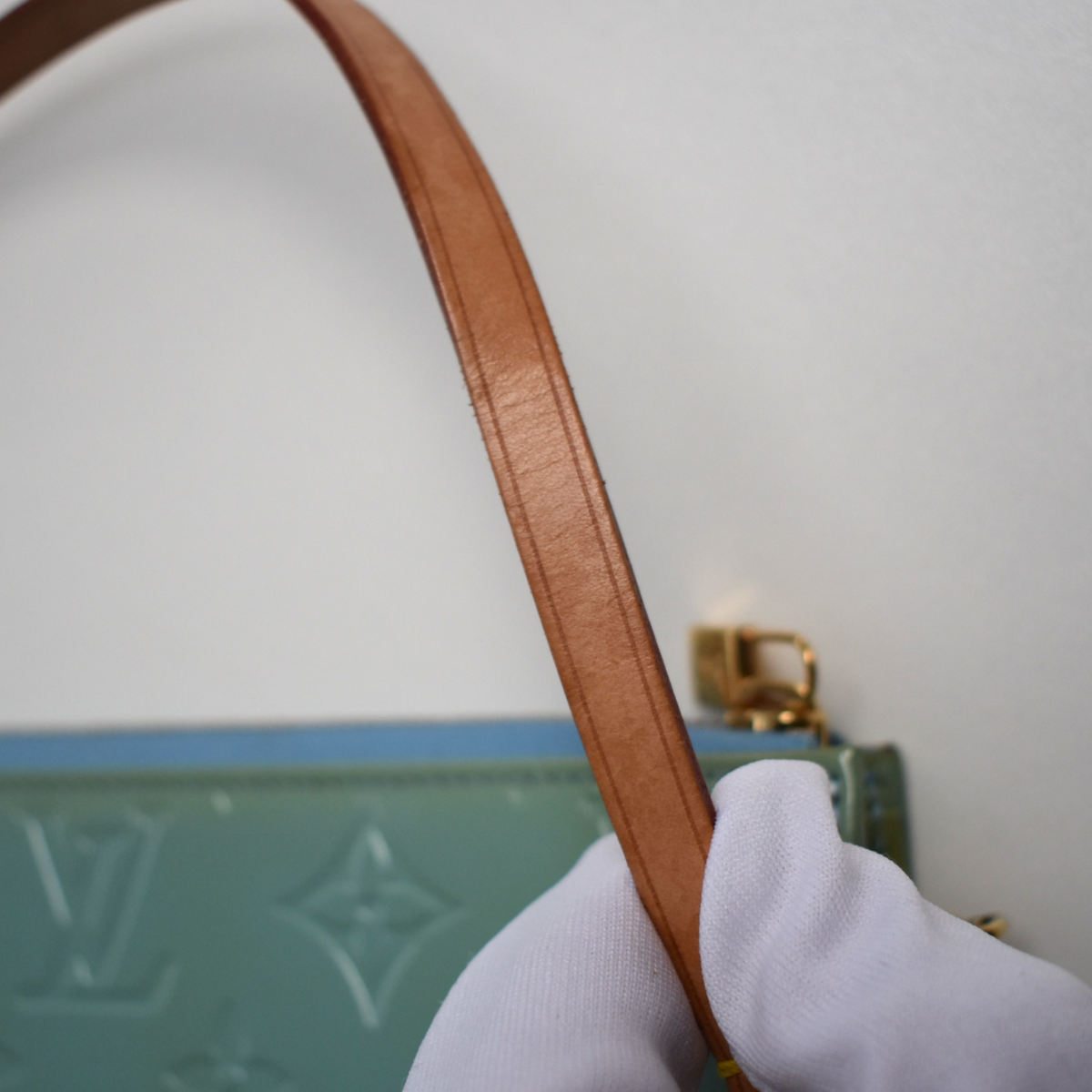 Vintage Blue Louis Vuitton Lexington Bag