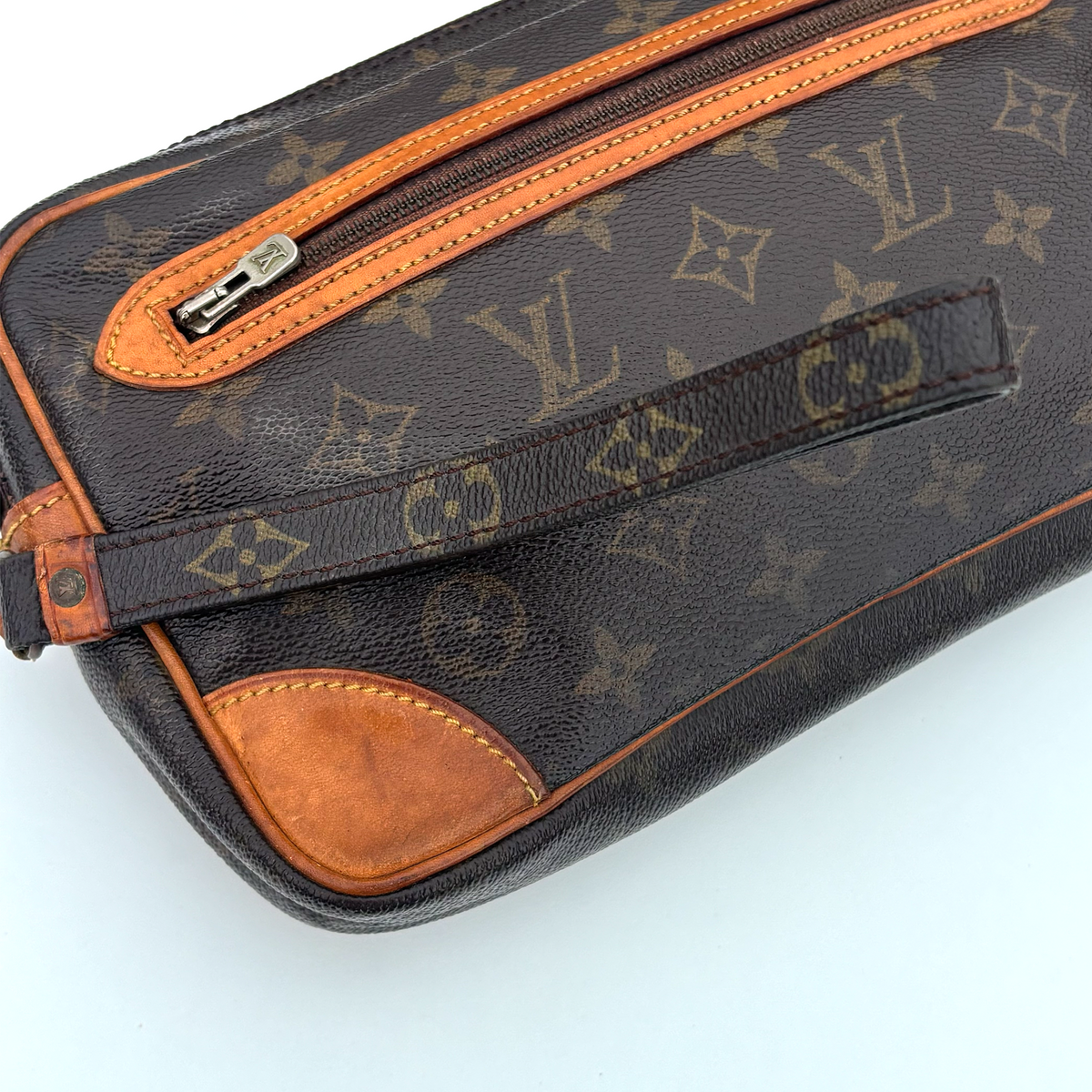 Vintage Louis Vuitton Monogram Clutch Bag