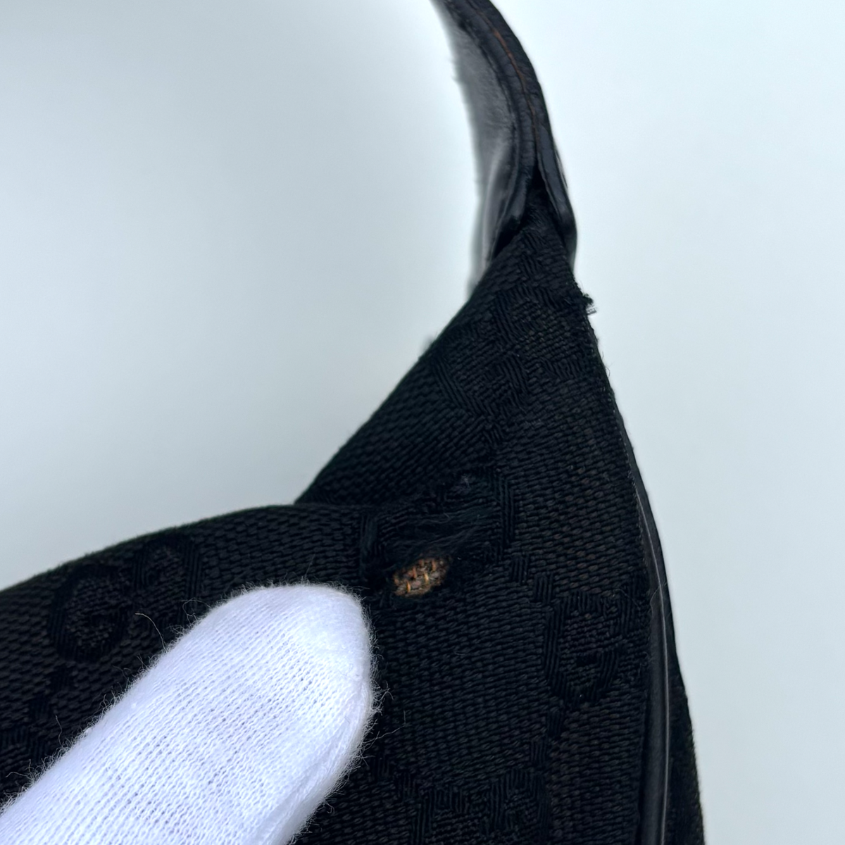 Vintage Black Gucci Ophidia Shoulder Bag