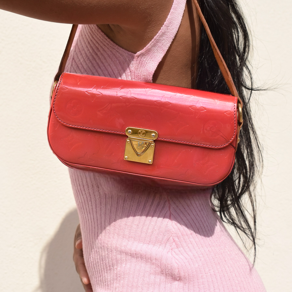 Vintage Pink Louis Vuitton Malibu Street Bag
