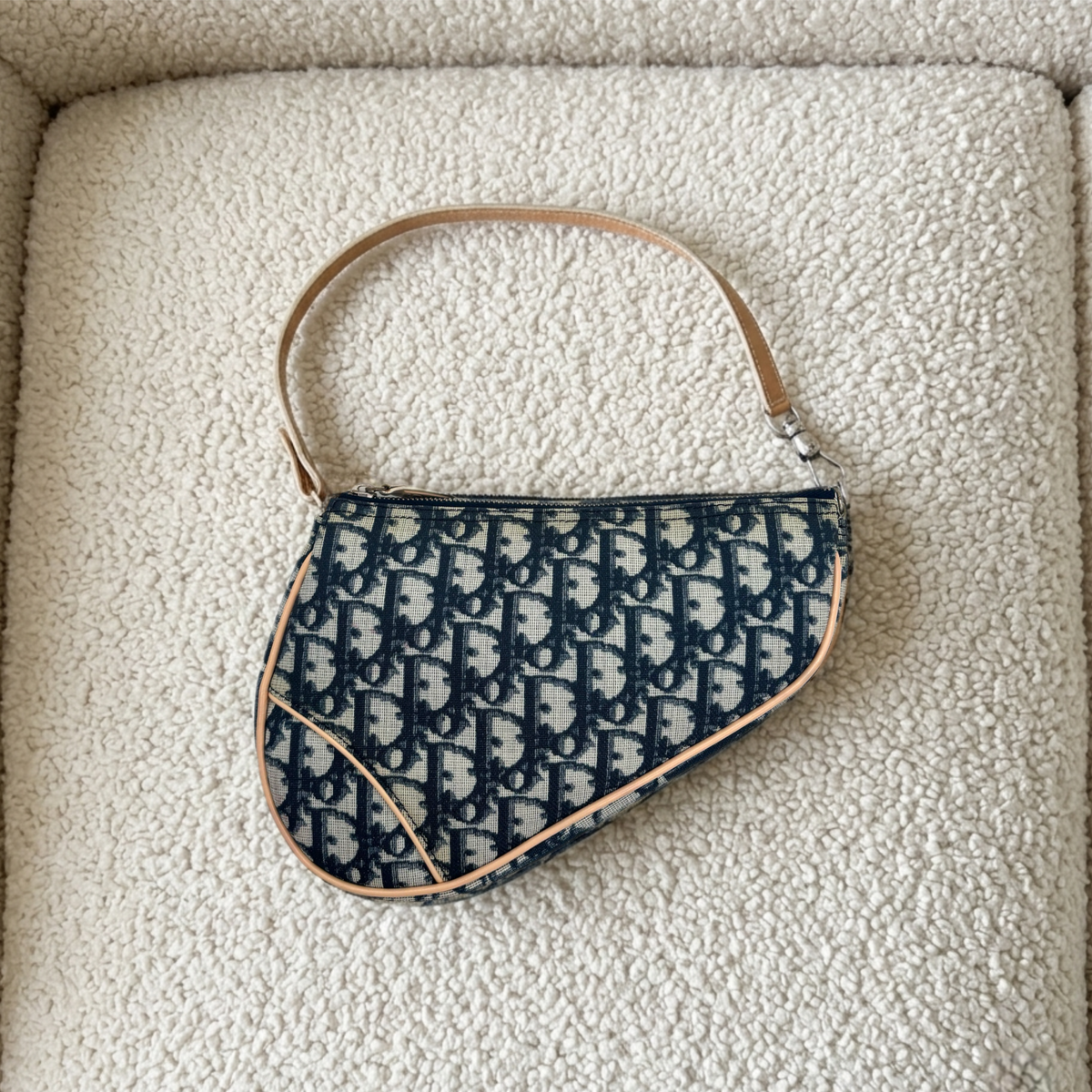 Vintage Christian Dior Saddle Bag