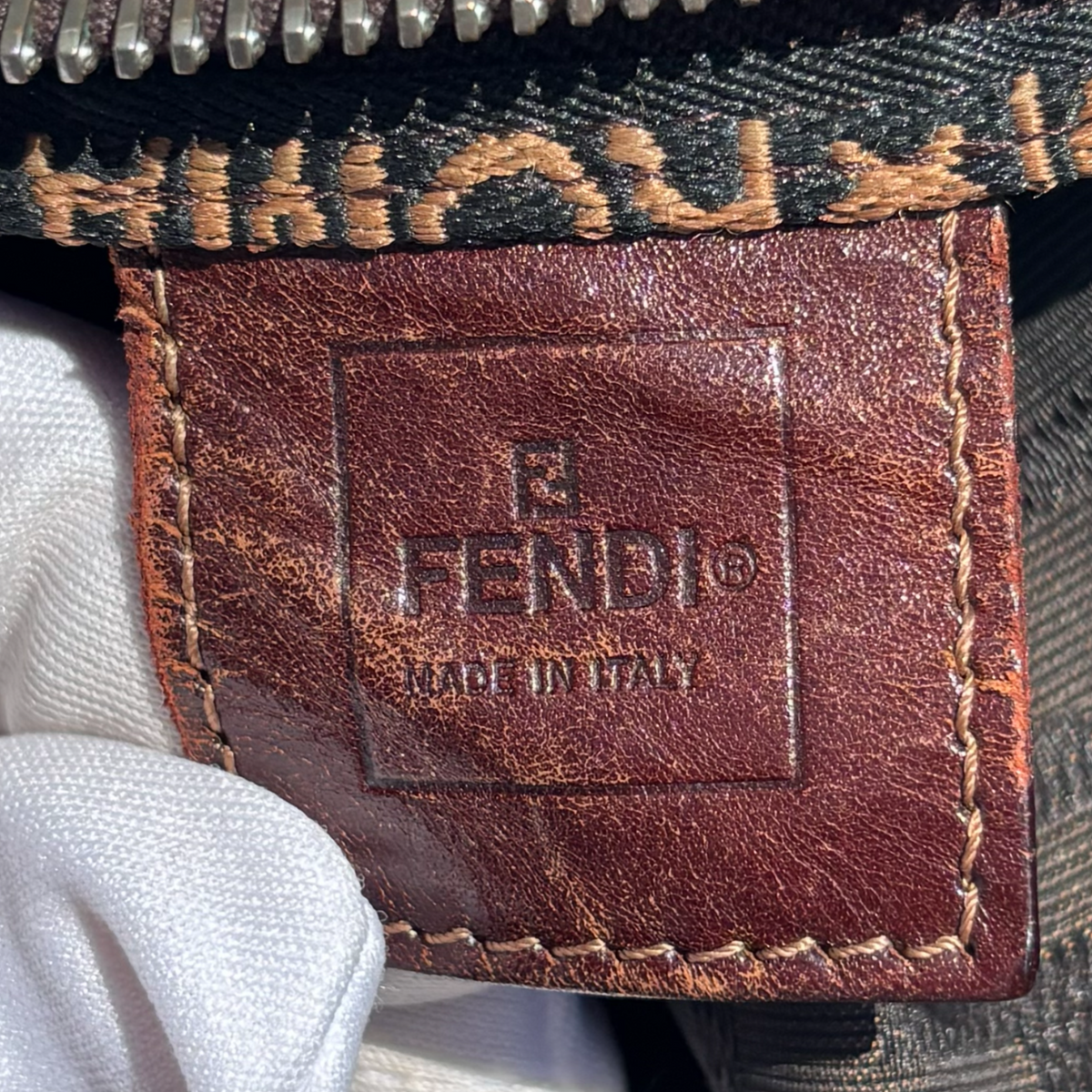 Vintage Fendi Tote Bag