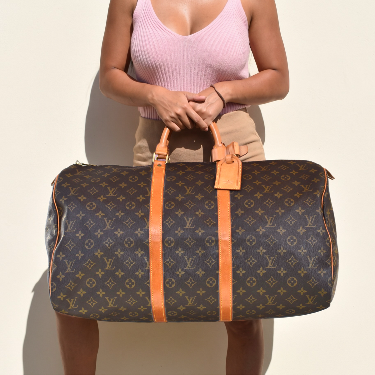 Vintage Louis Vuitton Keepall 55 Holdall
