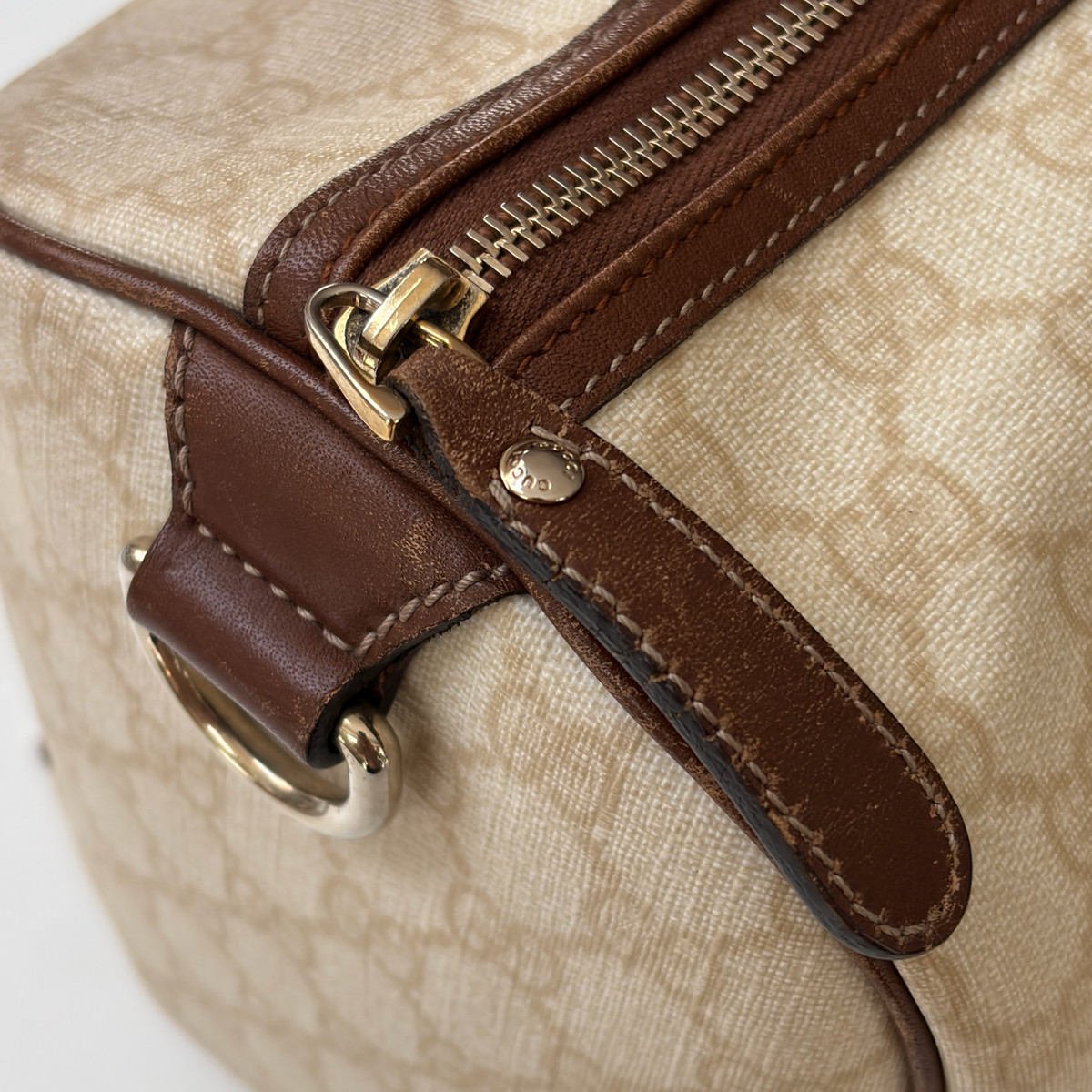 Vintage Cream Gucci Joy Handbag