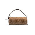 Vintage Beige Fendi Cylinder Bag