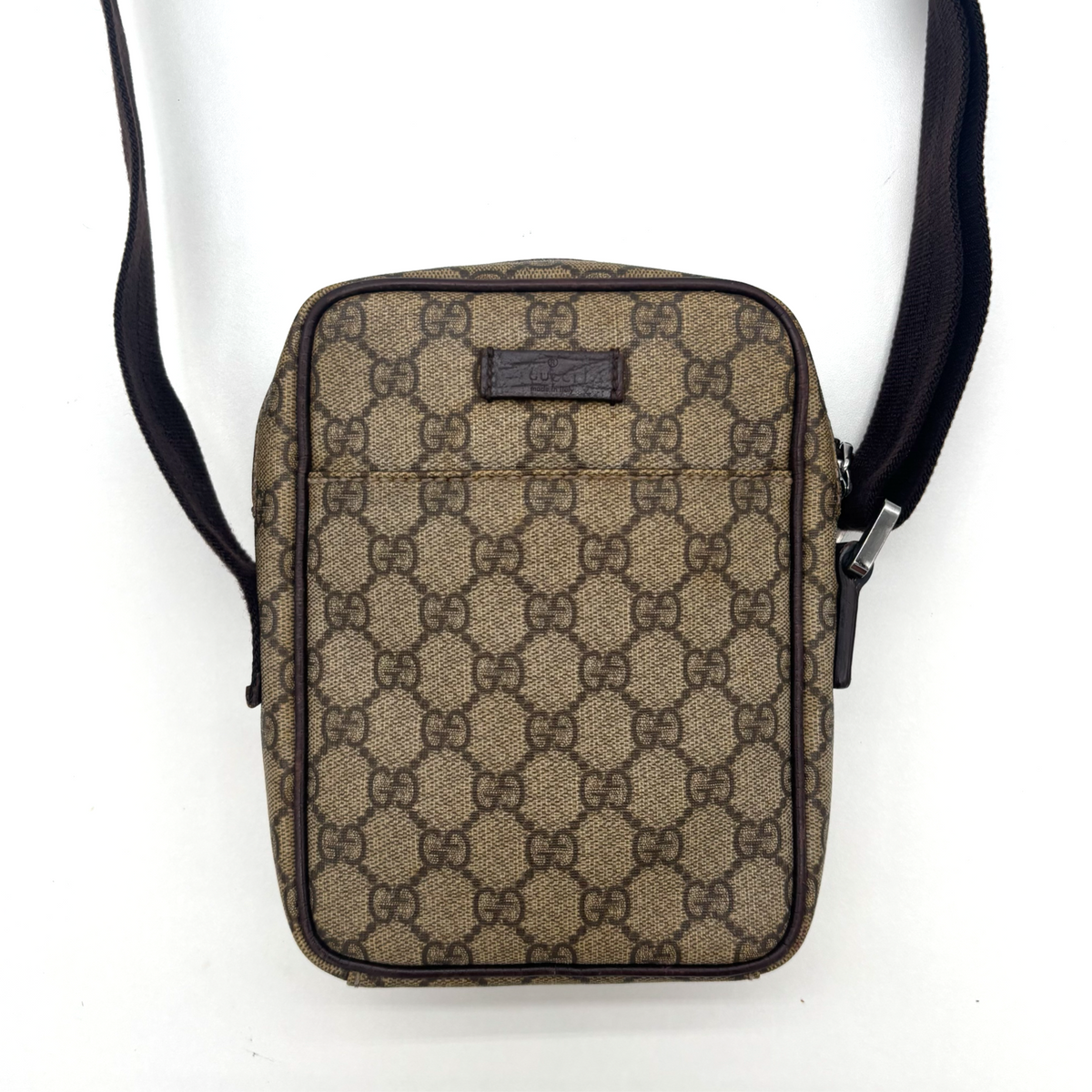 Vintage Beige Gucci Crossbody Bag