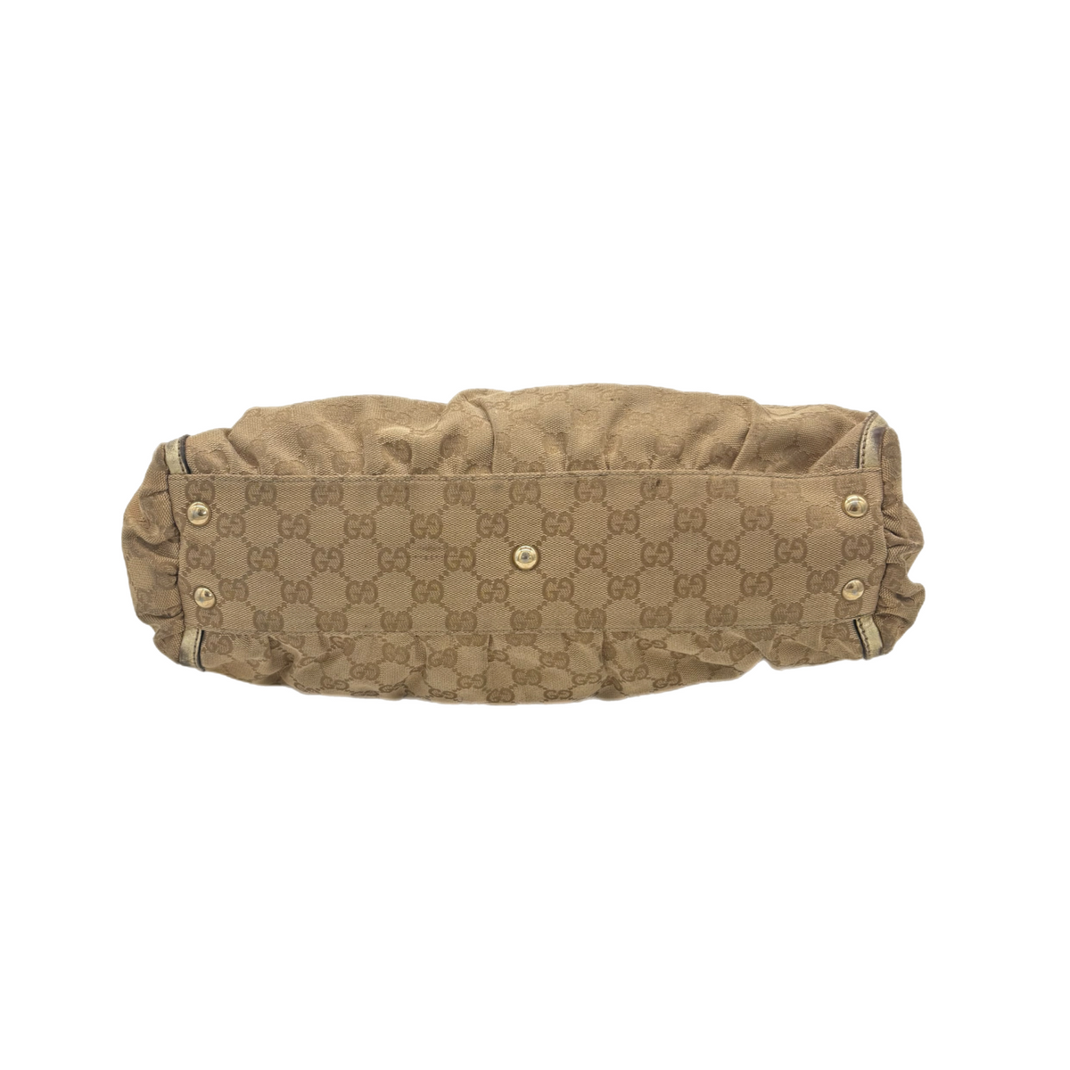 Vintage Beige Gucci Abbey Bag