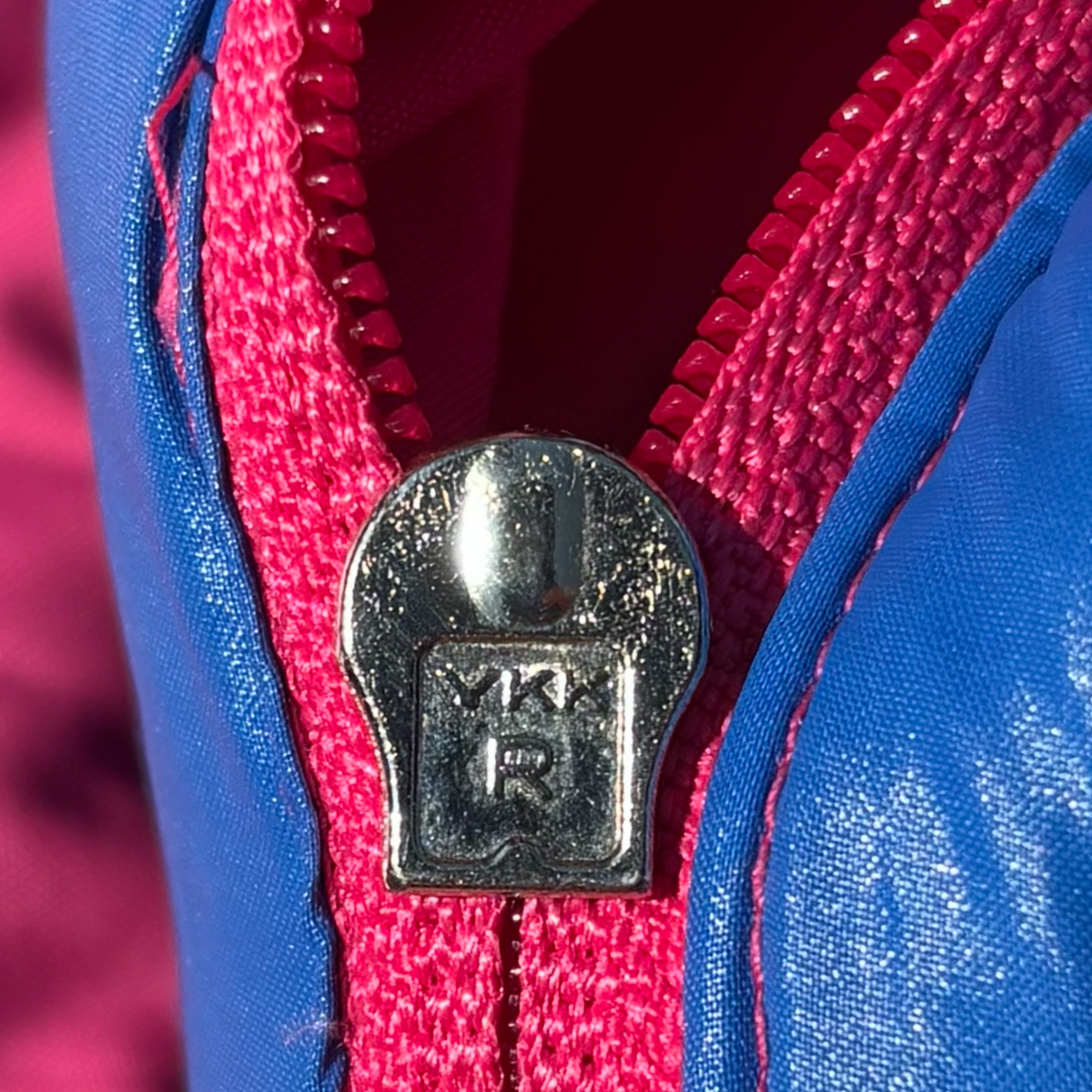 Vintage Pink Moncler Asics Ski Jacket
