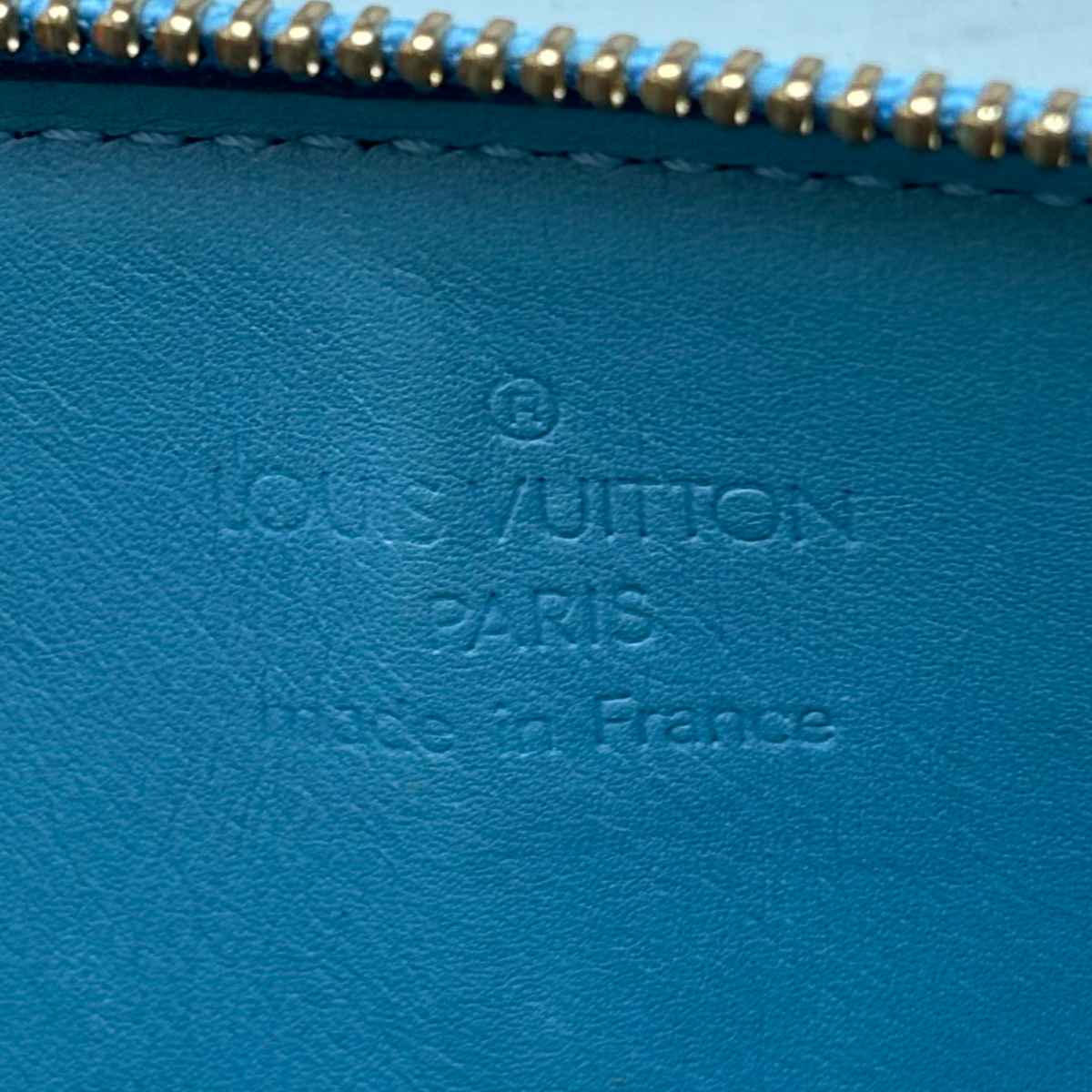 Vintage Blue Louis Vuitton Lexington Bag