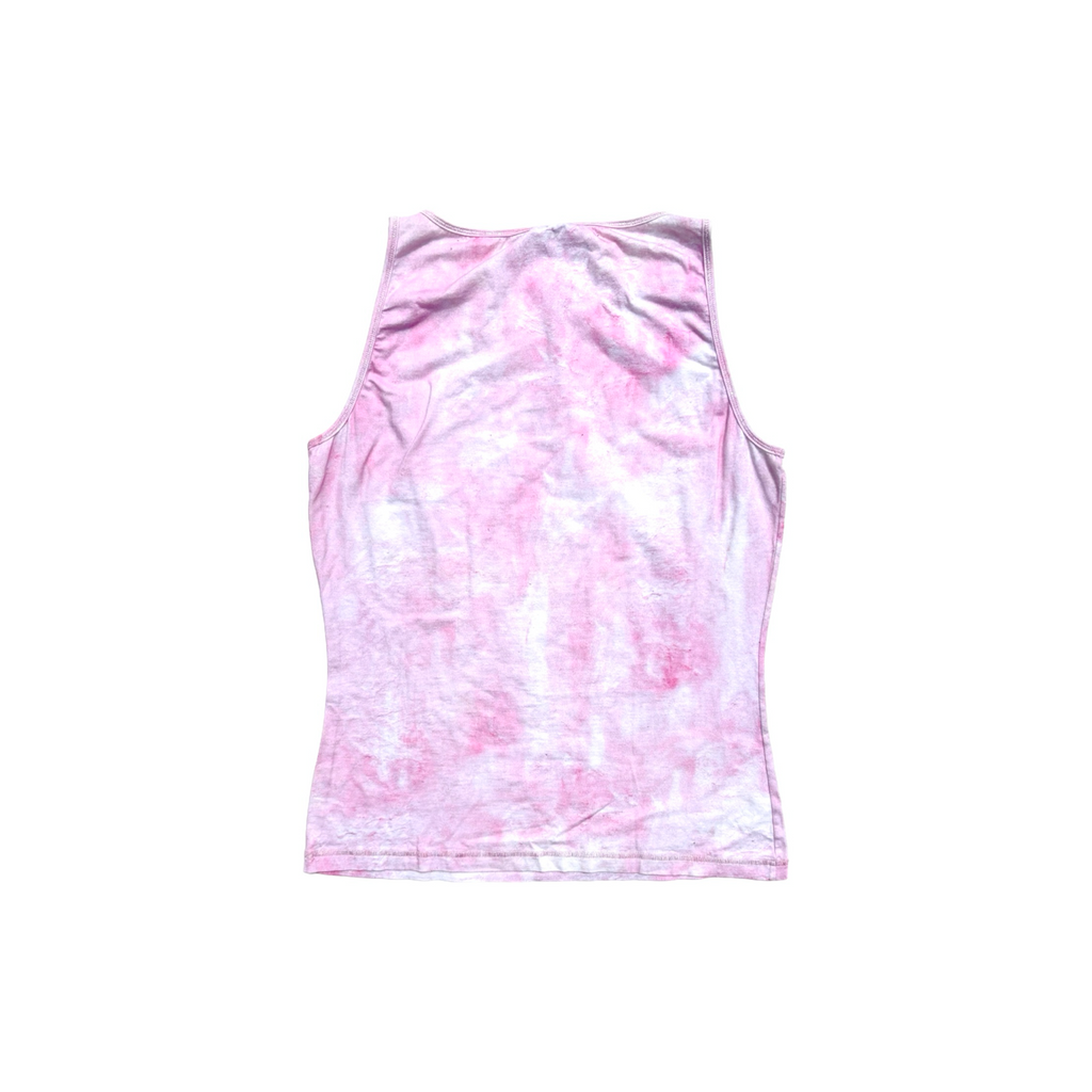 Vintage Pink Chanel Velour Tank Top