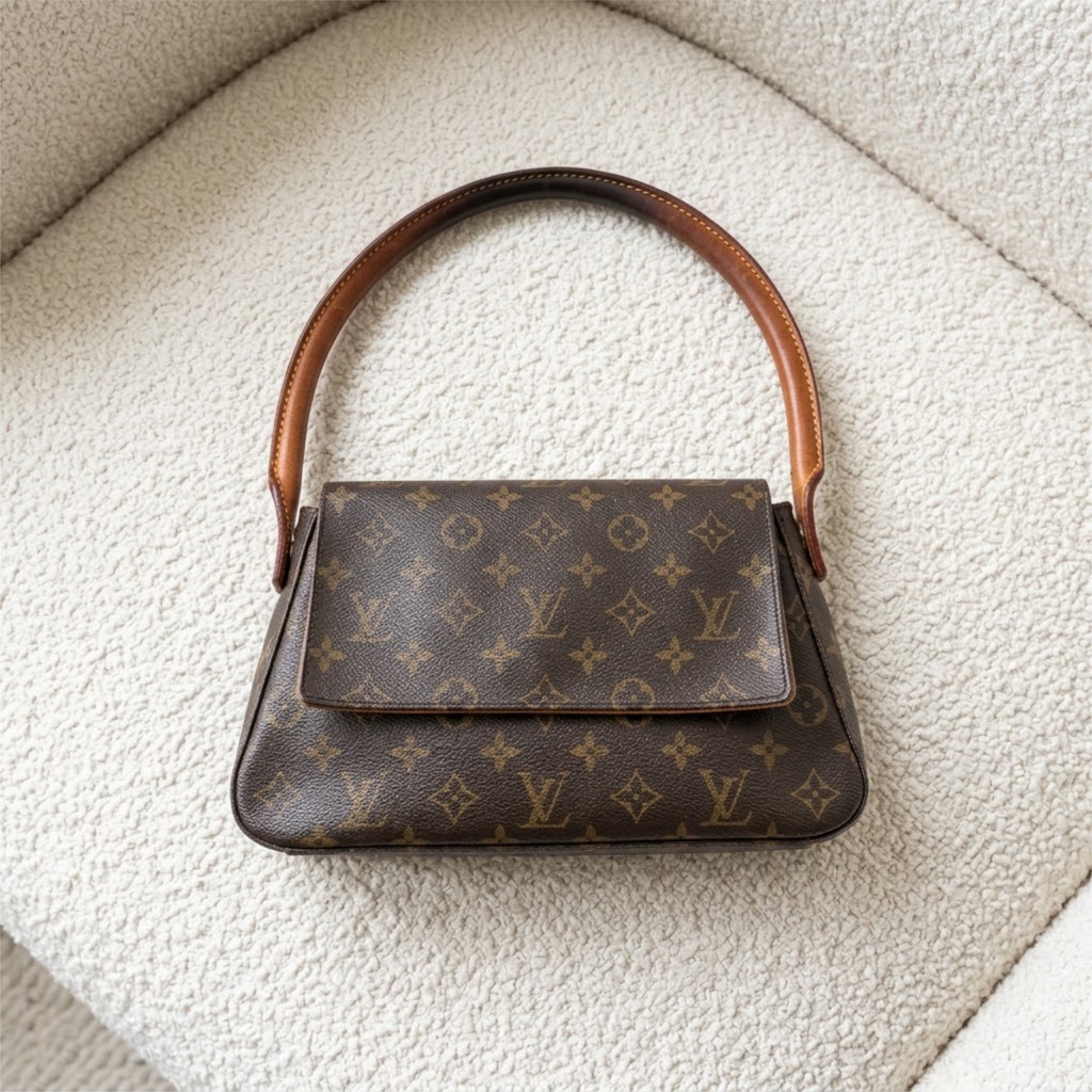 Vintage Louis Vuitton Mini Looping Monogram Shoulder Bag