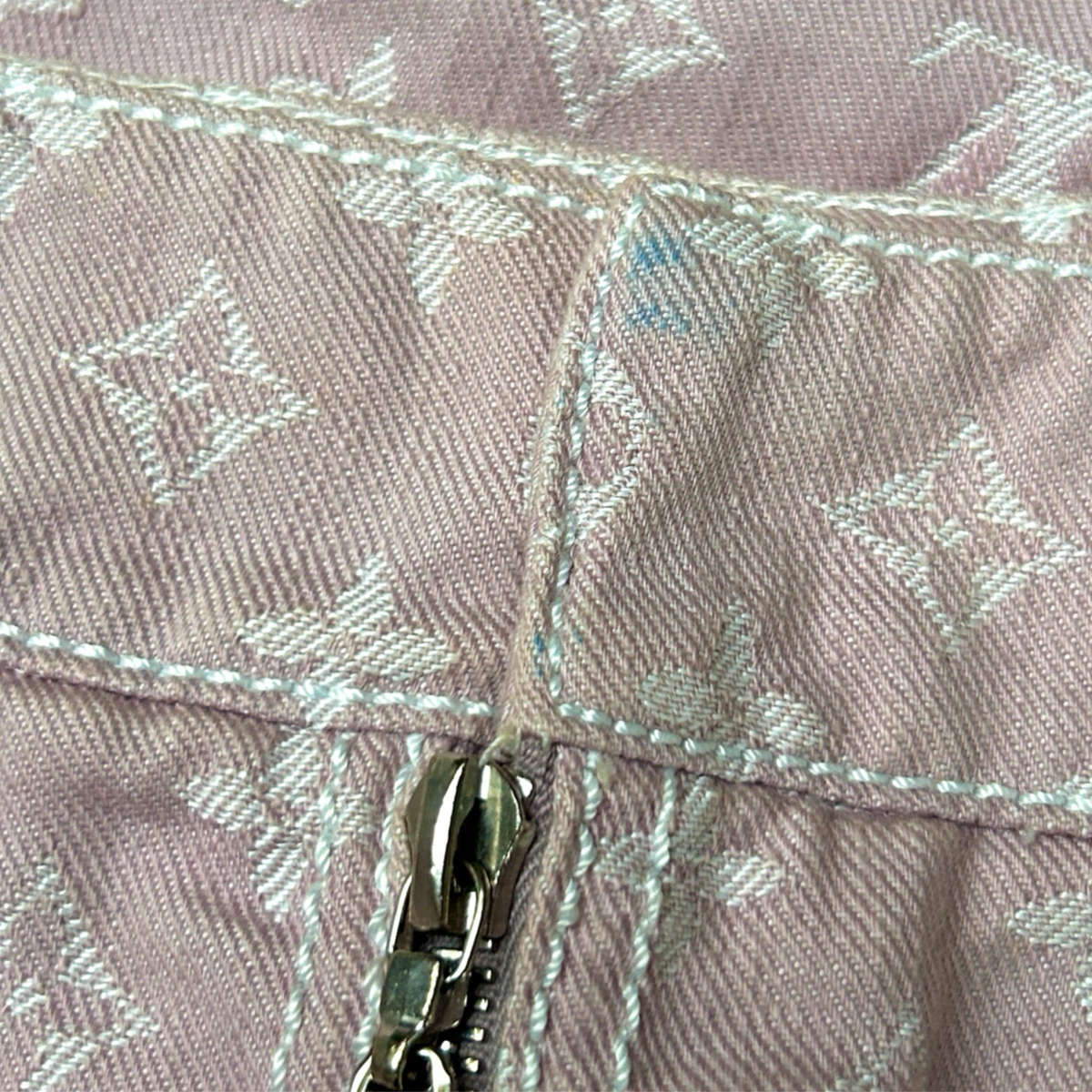 Vintage Pink Louis Vuitton Monogram Skirt