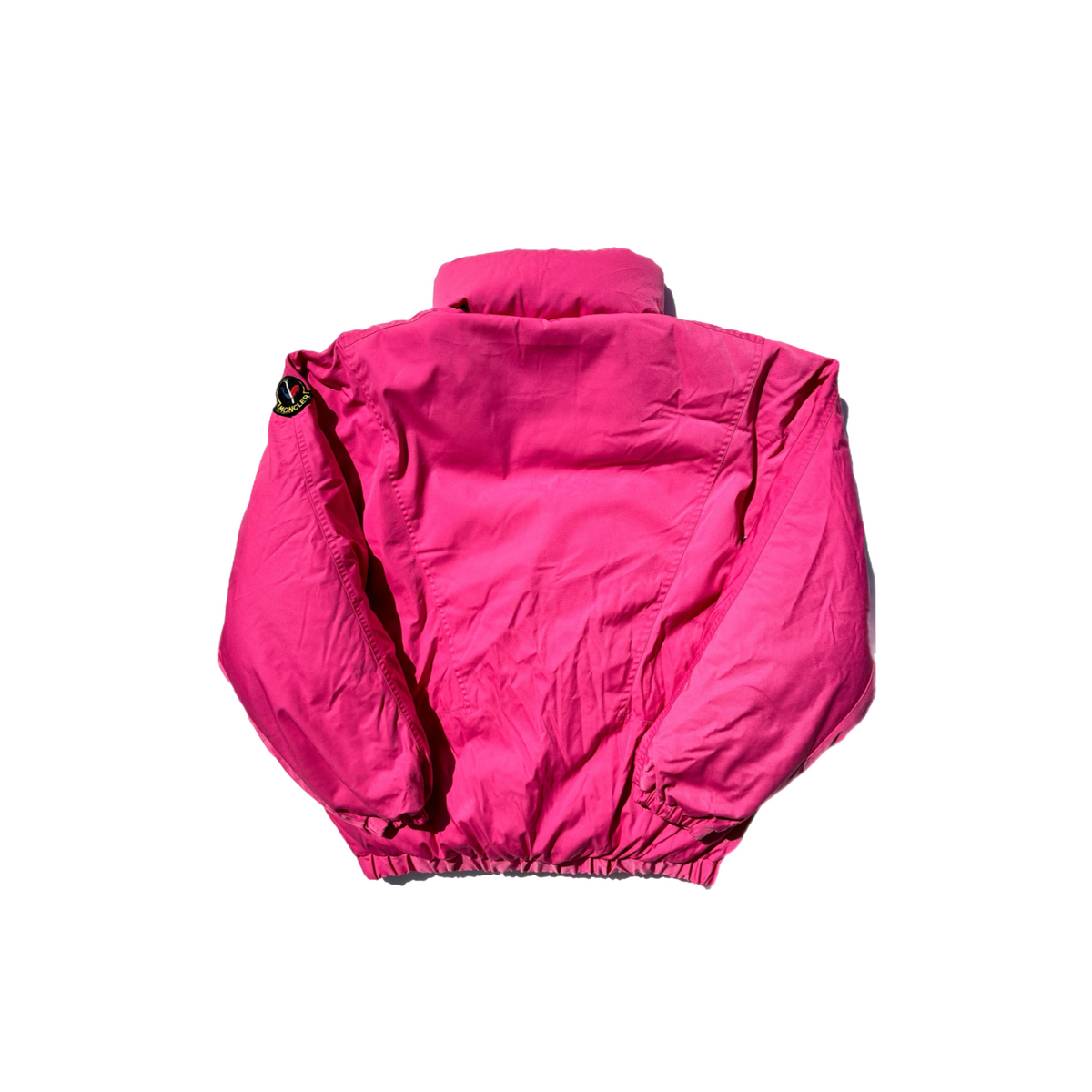 Vintage Pink Moncler Asics Ski Jacket