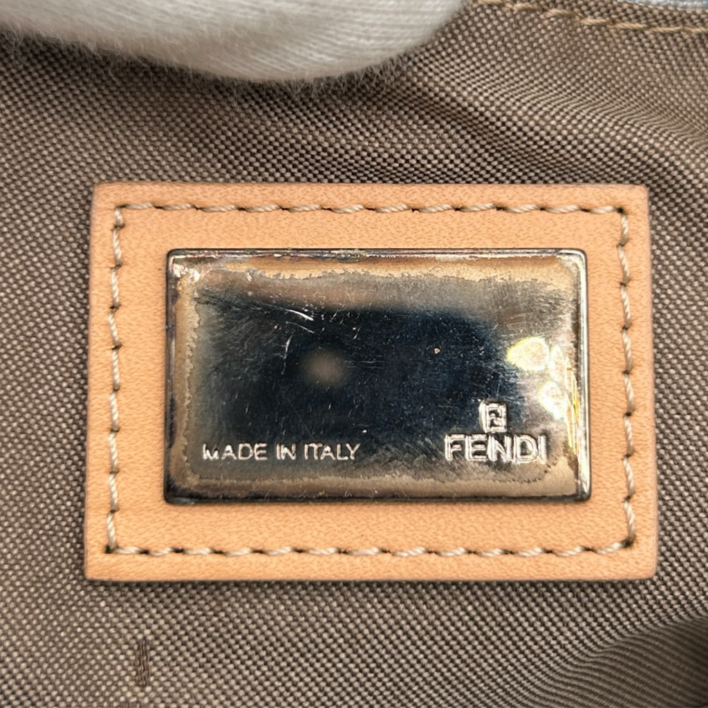 Vintage Baby Blue Fendi Tote Bag