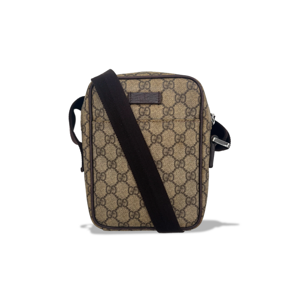 Vintage Beige Gucci Crossbody Bag