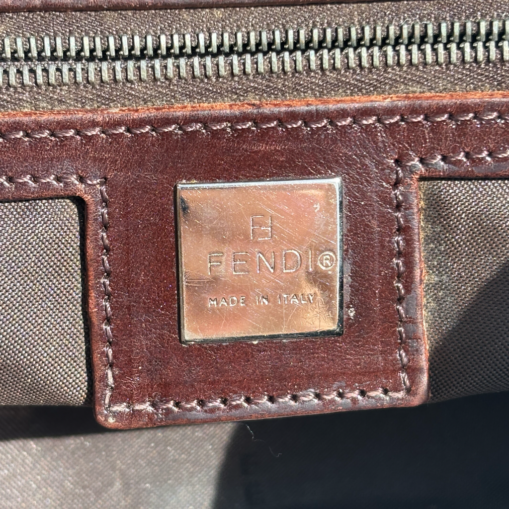 Vintage Fendi Zucca Tote Bag