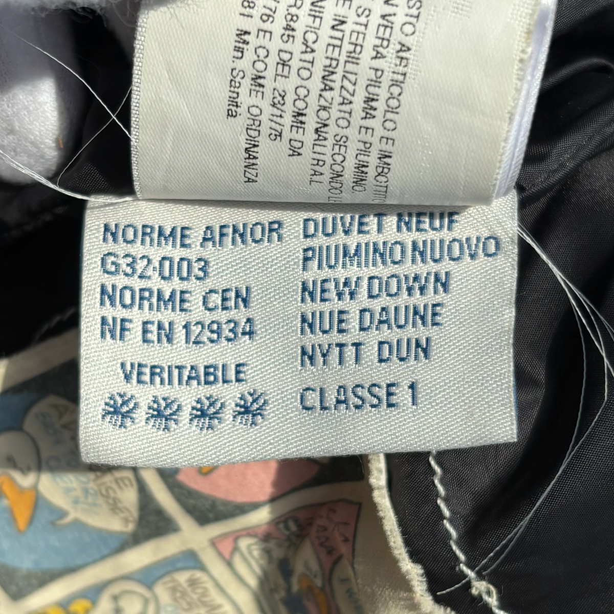 Vintage Turquoise Moncler Badia Puffer Jacket